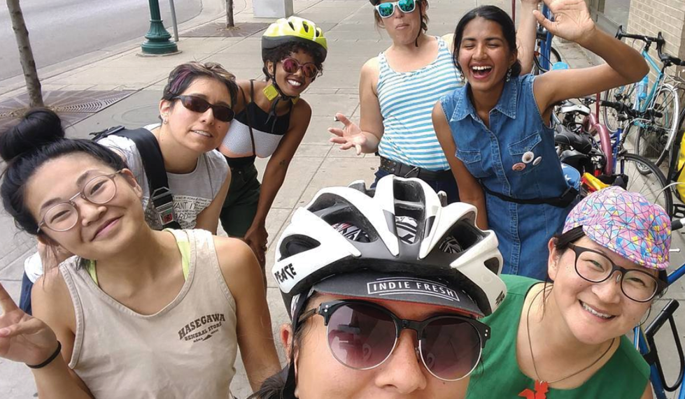 BIPOC group selfie
